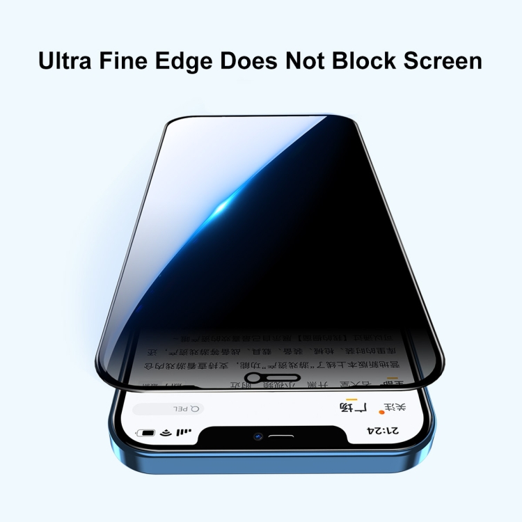For iPhone 12 Pro Max 2pcs ENKAY Hat-Prince Full Coverage 28 Degree Privacy Screen Protector Anti-spy Tempered Glass Film For iPhone 12 Pro Max 2pcs ENKAY Hat-Prince Full Coverage 28 Degree Privacy Screen Protector Anti-spy Tempered Glass Film