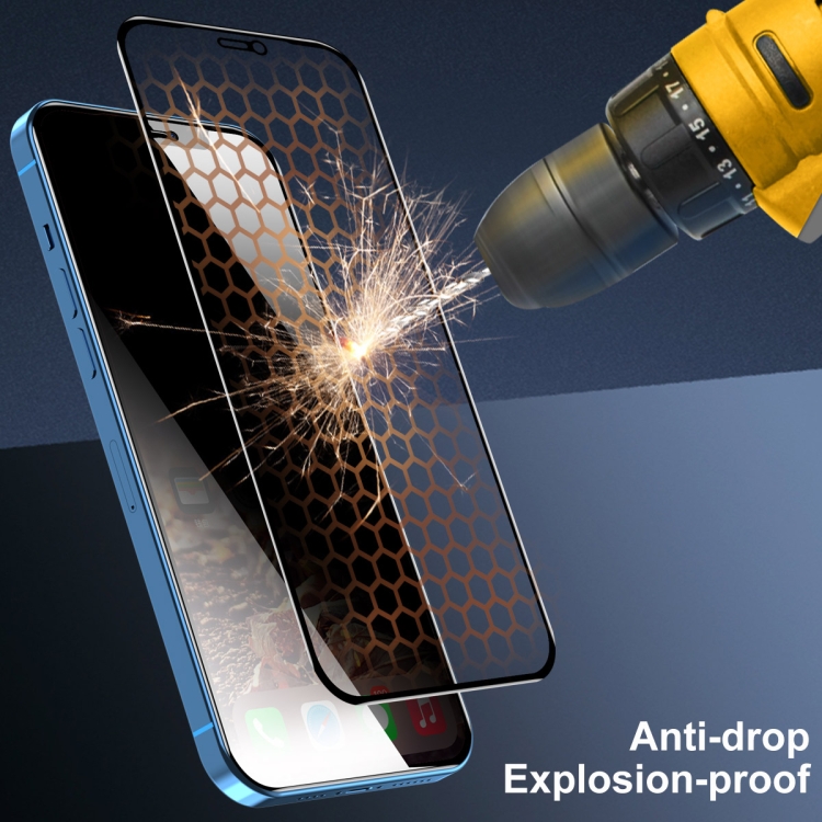 For iPhone 12 Pro Max 2pcs ENKAY Hat-Prince Full Coverage 28 Degree Privacy Screen Protector Anti-spy Tempered Glass Film For iPhone 12 Pro Max 2pcs ENKAY Hat-Prince Full Coverage 28 Degree Privacy Screen Protector Anti-spy Tempered Glass Film