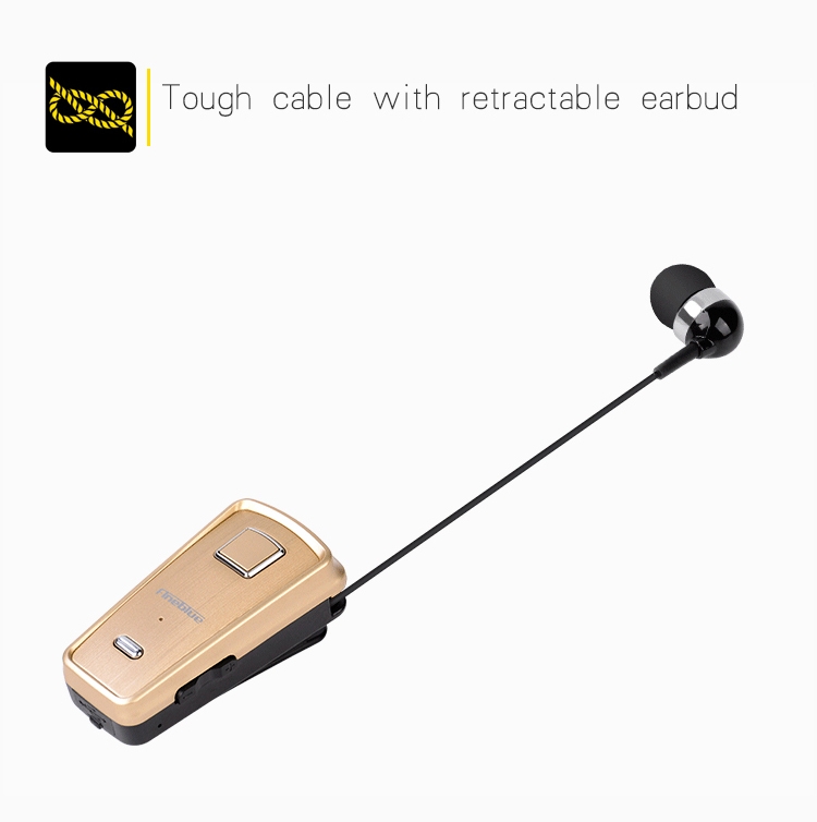 Fineblue F980 CSR4.1 Retractable Cable Caller Vibration Reminder Anti-theft Bluetooth Headset Fineblue F980 CSR4.1 Retractable Cable Caller Vibration Reminder Anti-theft Bluetooth Headset