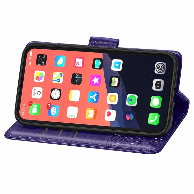 For iPhone 13 mini Butterfly Love Flower Embossed Horizontal Flip Leather Case with Bracket / Card Slot / Wallet / Lanyard (Dark Purple) For iPhone 13 mini Butterfly Love Flower Embossed Horizontal Flip Leather Case with Bracket / Card Slot / Wallet / Lanyard (Dark Purple)