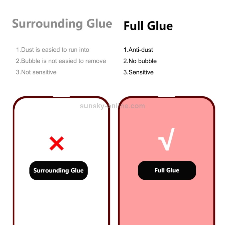 For iPhone 13 mini 2pcs ENKAY Hat-Prince Full Glue 0.26mm 9H 2.5D Tempered Glass Screen Protector Full Coverage Film For iPhone 13 mini 2pcs ENKAY Hat-Prince Full Glue 0.26mm 9H 2.5D Tempered Glass Screen Protector Full Coverage Film