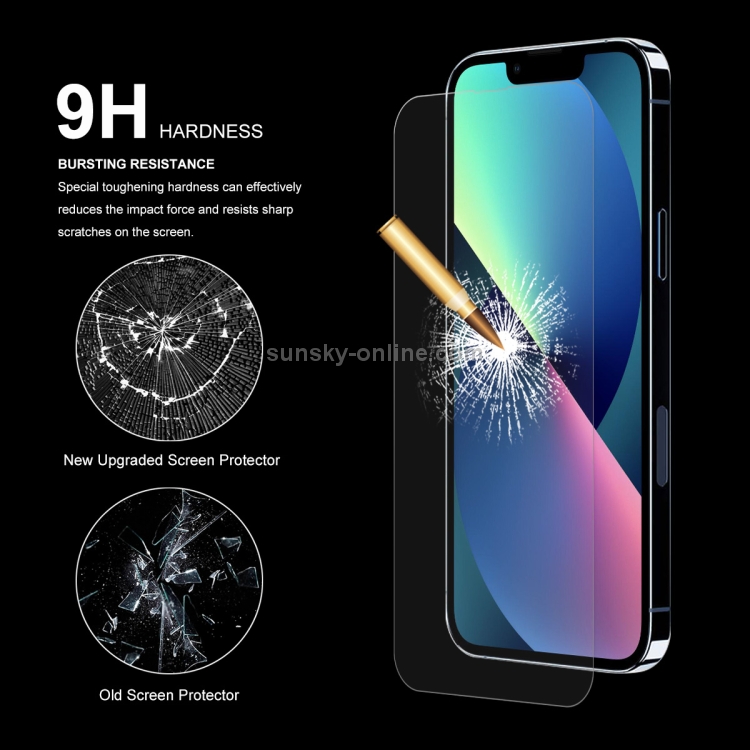 For iPhone 13 mini 2pcs ENKAY Hat-Prince 0.26mm 9H 2.5D Curved Edge Tempered Glass Screen Protector For iPhone 13 mini 2pcs ENKAY Hat-Prince 0.26mm 9H 2.5D Curved Edge Tempered Glass Screen Protector