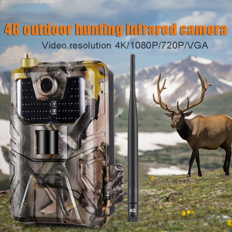 HC-900 Pro Wireless Night Live Tracking Camera Cloud Service 4G Mobile for Wildlife Hunting - 5