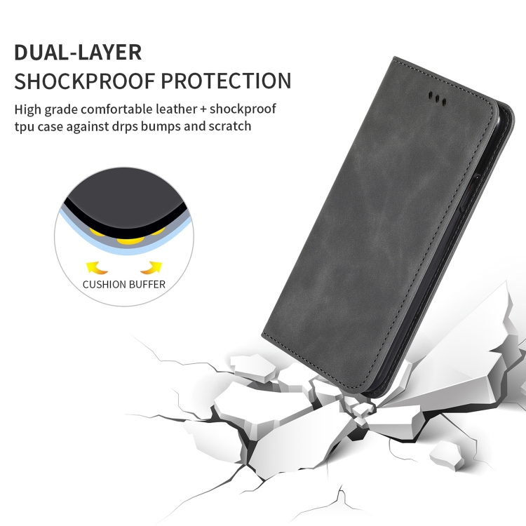Retro Skin Feel Business Magnetic Horizontal Flip Leather Case for Samsung Galaxy S10(Dark Gray) Retro Skin Feel Business Magnetic Horizontal Flip Leather Case for Samsung Galaxy S10(Dark Gray)
