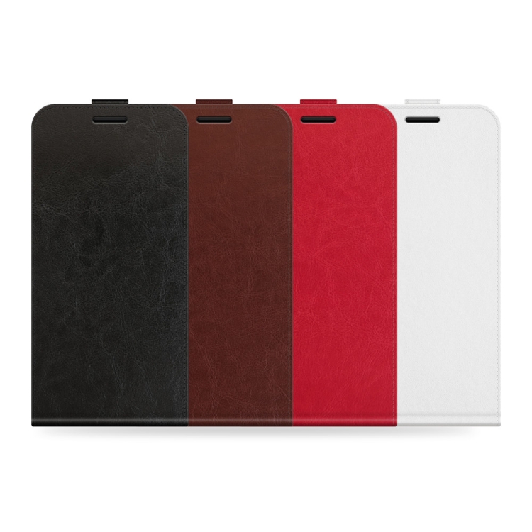 For Nokia C1 Plus R64 Texture Single Vertical Flip Leather Protective Case with Card Slots & Photo Frame(Red) - B1