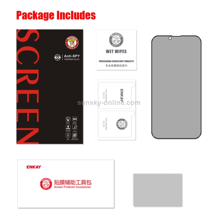 For iPhone 13 mini ENKAY Hat-Prince Full Coverage 28 Degree Privacy Screen Protector Anti-spy Tempered Glass Film For iPhone 13 mini ENKAY Hat-Prince Full Coverage 28 Degree Privacy Screen Protector Anti-spy Tempered Glass Film