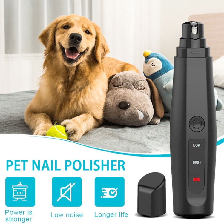 Molinillo de uñas para perros eléctricos USB Recargable PET CLIPPERS - 5