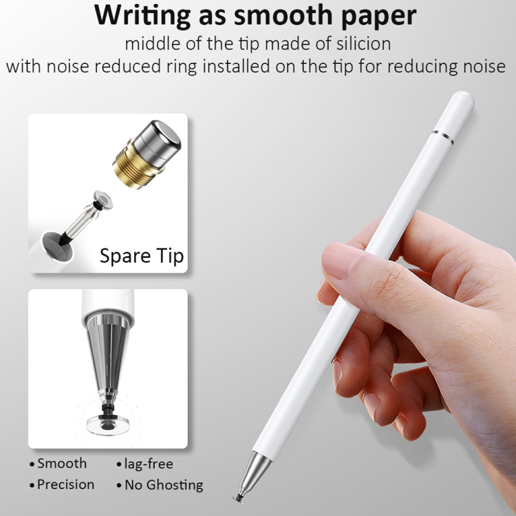AT-23 High-precision Touch Screen Pen Stylus with 1 Pen Tip - 4