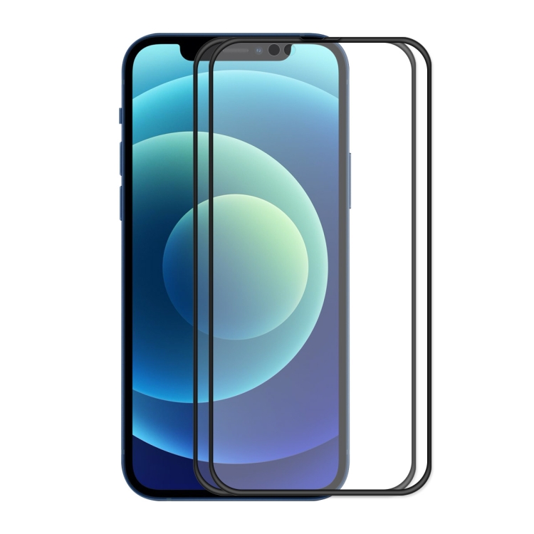 For iPhone 13 Pro Max 2pcs ENKAY Hat-Prince Anti-drop Full Glue Tempered Glass Full Screen Film Anti-fall Protector For iPhone 13 Pro Max 2pcs ENKAY Hat-Prince Anti-drop Full Glue Tempered Glass Full Screen Film Anti-fall Protector