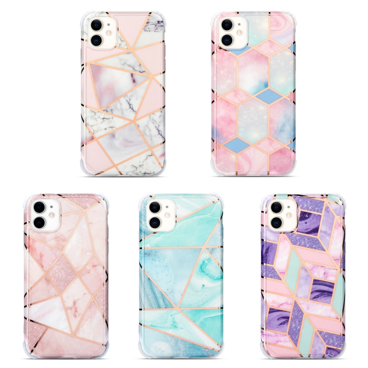 For iPhone 13 mini Electroplating Matching Marble IMD Four-Corner TPU Shockproof Case(White) For iPhone 13 mini Electroplating Matching Marble IMD Four-Corner TPU Shockproof Case(White)
