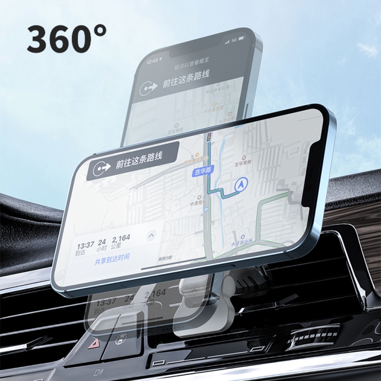 W-987 Magnetic Suction 15W Wireless Charger Car Air Outlet Bracket for iPhone and other Smart Phones(White) W-987 Magnetic Suction 15W Wireless Charger Car Air Outlet Bracket for iPhone and other Smart Phones(White)
