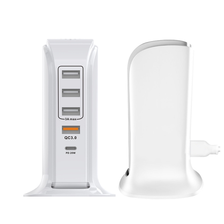 PD-36W PD3.0 + QC3.0 4-port USB Mobile Phone Charging Sailboat Multi Port Charger, AU Plug PD-36W PD3.0 + QC3.0 4-port USB Mobile Phone Charging Sailboat Multi Port Charger, AU Plug