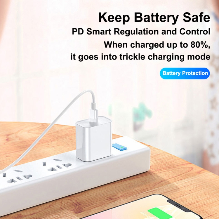 1m PD20W USB-C / Type-C to 8 Pin PD Fast Charging Sync Data Cable for iPhone 13 / 12 Series 1m PD20W USB-C / Type-C to 8 Pin PD Fast Charging Sync Data Cable for iPhone 13 / 12 Series