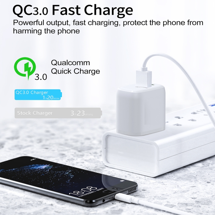 CS-20W Mini Portable PD3.0 + QC3.0 Dual Ports Fast Charger(US Plug) CS-20W Mini Portable PD3.0 + QC3.0 Dual Ports Fast Charger(US Plug)