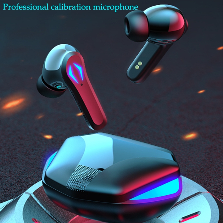 TWS-Y03 Bluetooth 5.2 Zero Delay Game Earphones with LED Digital Display Charging Box(Black) TWS-Y03 Bluetooth 5.2 Zero Delay Game Earphones with LED Digital Display Charging Box(Black)