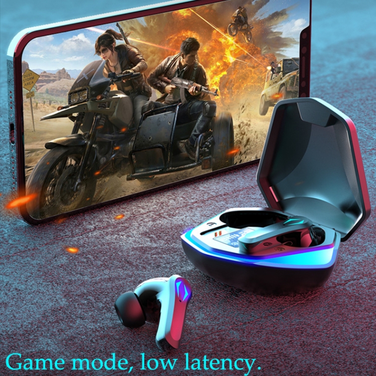TWS-Y03 Bluetooth 5.2 Zero Delay Game Earphones with LED Digital Display Charging Box(Black) TWS-Y03 Bluetooth 5.2 Zero Delay Game Earphones with LED Digital Display Charging Box(Black)