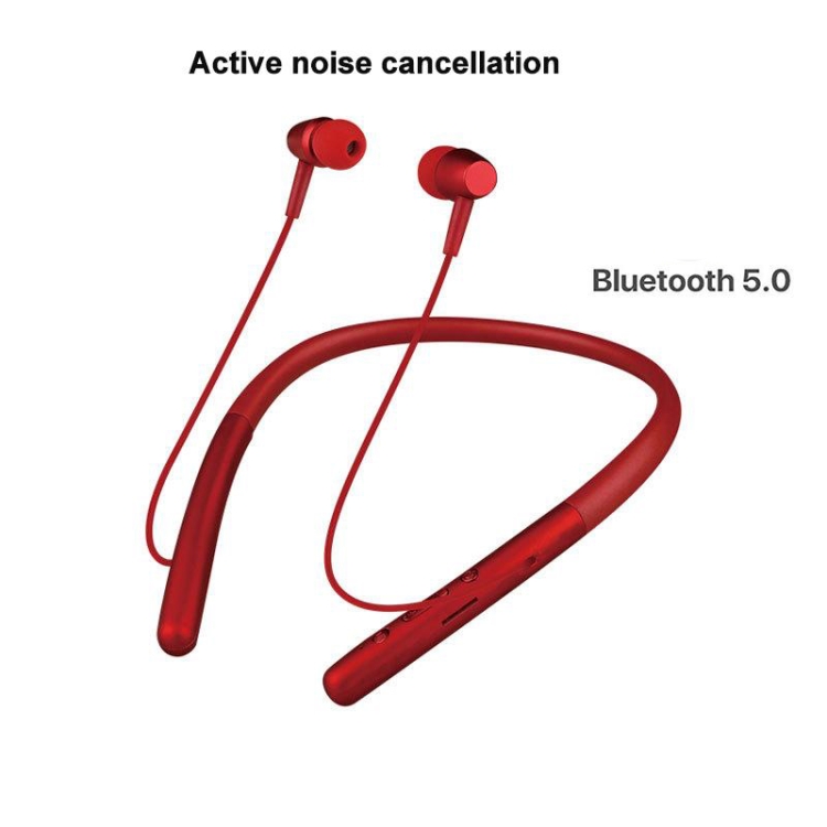Wi-700 Neck-Mounted Wireless Bluetooth 5.0 Sports Earphone Wire Control Function(Red) Wi-700 Neck-Mounted Wireless Bluetooth 5.0 Sports Earphone Wire Control Function(Red)
