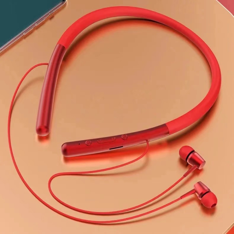 Wi-700 Neck-Mounted Wireless Bluetooth 5.0 Sports Earphone Wire Control Function(Red) Wi-700 Neck-Mounted Wireless Bluetooth 5.0 Sports Earphone Wire Control Function(Red)