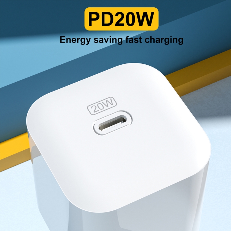 1692 Block PD20W USB-C / Type-C Port Travel Charger PD3.0 Fast Charging Power Adapter(US Plug) 1692 Block PD20W USB-C / Type-C Port Travel Charger PD3.0 Fast Charging Power Adapter(US Plug)