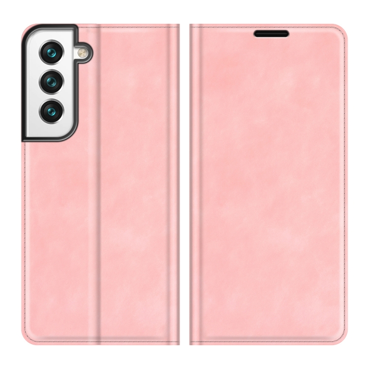 For Samsung Galaxy S22 5G Retro-skin Business Magnetic Suction Leather Case with Holder & Card Slots & Wallet(Pink) For Samsung Galaxy S22 5G Retro-skin Business Magnetic Suction Leather Case with Holder & Card Slots & Wallet(Pink)