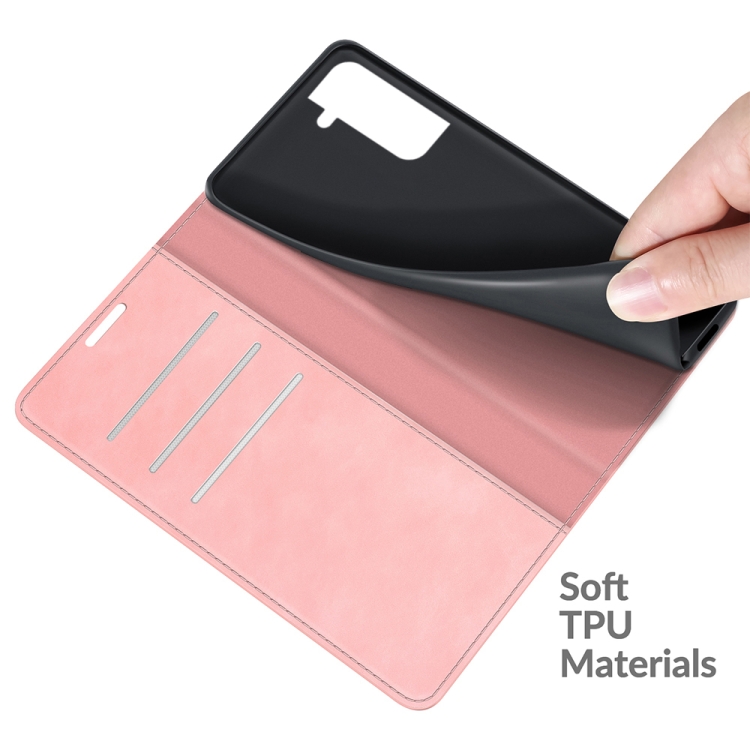 For Samsung Galaxy S22 5G Retro-skin Business Magnetic Suction Leather Case with Holder & Card Slots & Wallet(Pink) For Samsung Galaxy S22 5G Retro-skin Business Magnetic Suction Leather Case with Holder & Card Slots & Wallet(Pink)