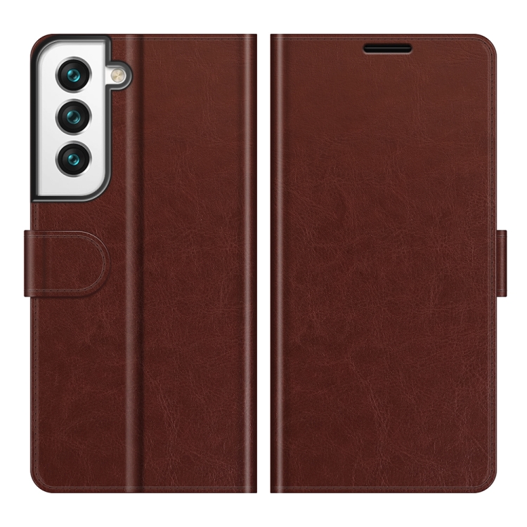 For Samsung Galaxy S22 5G R64 Texture Single Horizontal Flip Protective Case with Holder & Card Slots & Wallet& Photo Frame(Brown) For Samsung Galaxy S22 5G R64 Texture Single Horizontal Flip Protective Case with Holder & Card Slots & Wallet& Photo Frame(Brown)