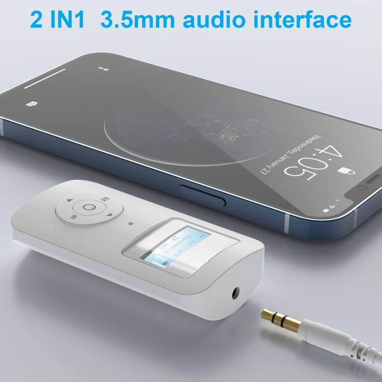 ZF365 Bluetooth 5.0 Receiver Transmitter 2 in 1 Wireless Audio Adapter ZF365 Bluetooth 5.0 Receiver Transmitter 2 in 1 Wireless Audio Adapter