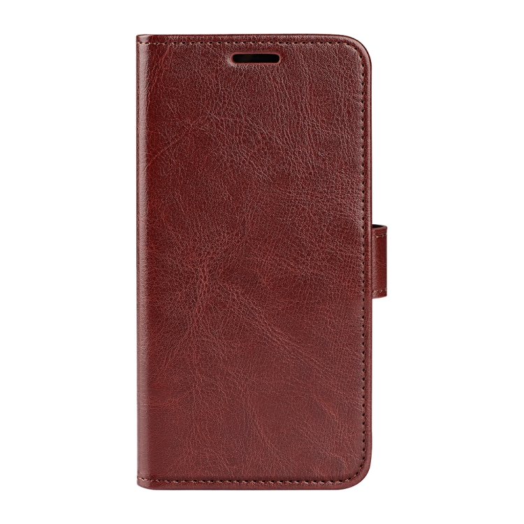 For Samsung Galaxy M52 5G R64 Texture Single Horizontal Flip Protective Case with Holder & Card Slots & Wallet & Photo Frame(Brown) - 1