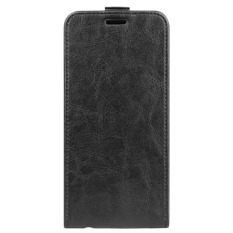 For Samsung Galaxy M22 R64 Texture Single Vertical Flip Leather Protective Case with Card Slots & Photo Frame(Black) - 1