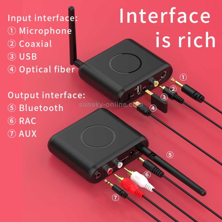 BT08 Bluetooth 5.0 Adapter RCA Output Power Amplifier Wireless Audio Receiver BT08 Bluetooth 5.0 Adapter RCA Output Power Amplifier Wireless Audio Receiver