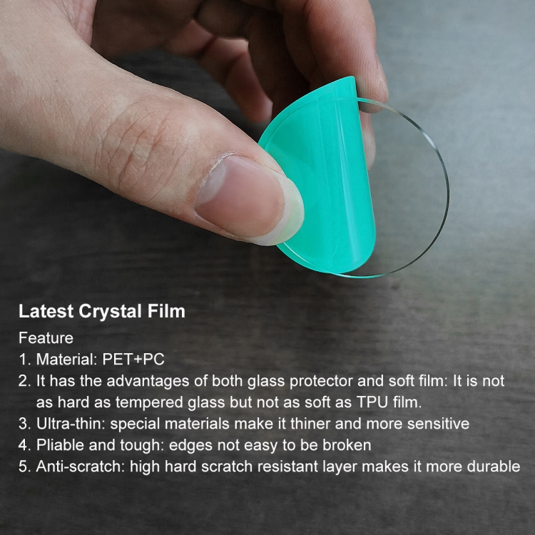 1 PC For Huawei Watch GT 3 46mm ENKAY Hat-Prince Crystal Screen Protector Anti-scratch Watch Film - B1
