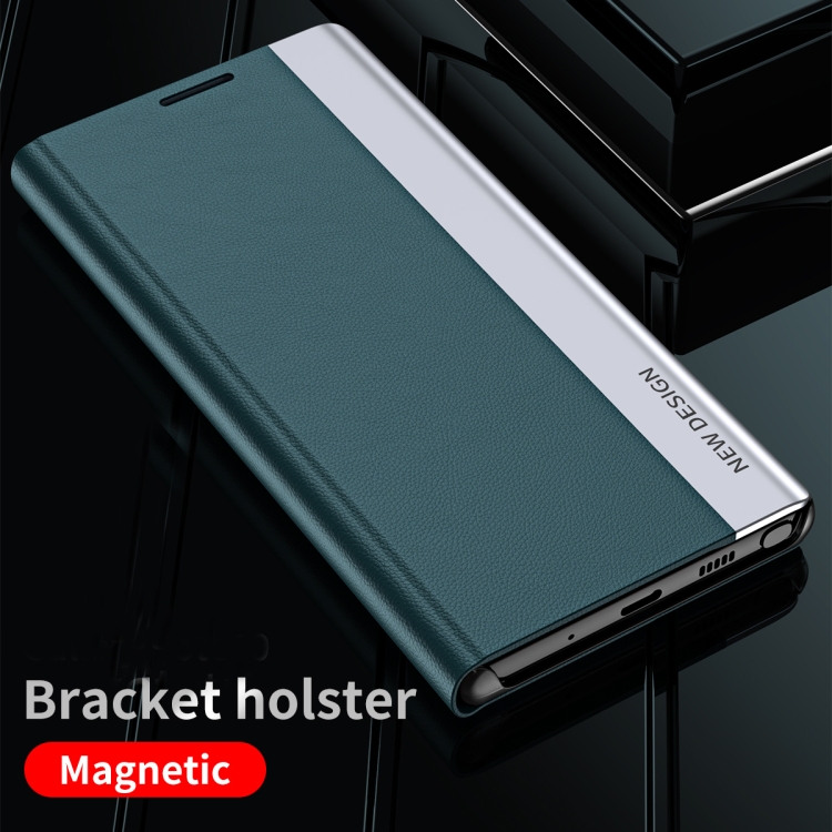 For Samsung Galaxy S22 Ultra 5G Side Electroplated Magnetic Ultra-Thin Horizontal Flip Leather Case with Holder(Black) For Samsung Galaxy S22 Ultra 5G Side Electroplated Magnetic Ultra-Thin Horizontal Flip Leather Case with Holder(Black)