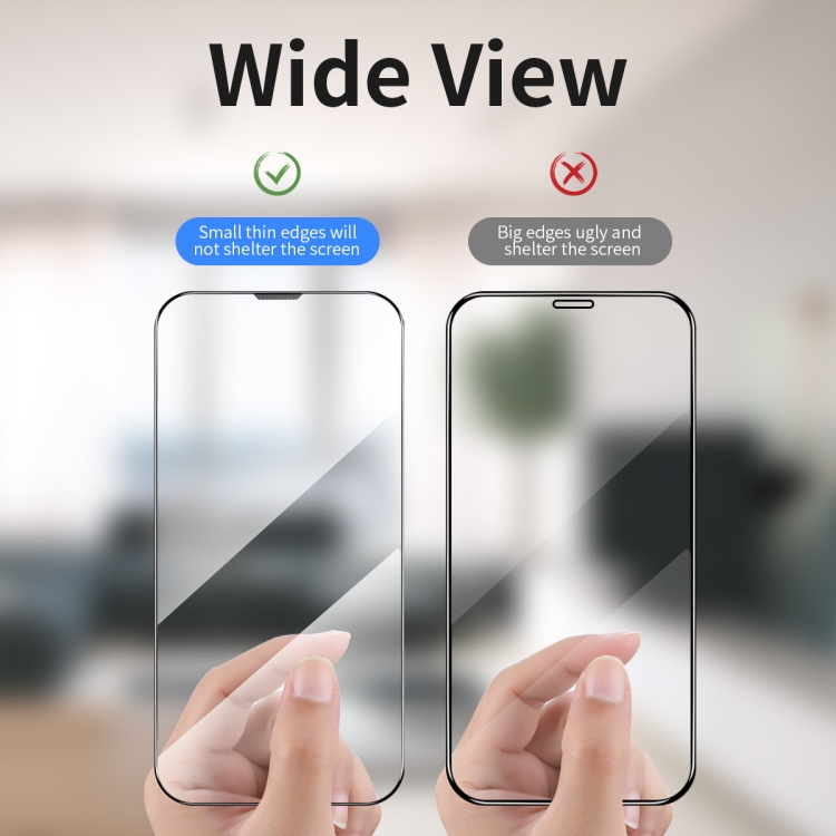 For iPhone 13 Pro Max ENKAY Quick Stick Tempered Glass Film For iPhone 13 Pro Max ENKAY Quick Stick Tempered Glass Film