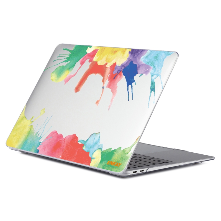 ENKAY Hat-Prince Forest Series Pattern Laotop Protective Crystal Case for MacBook Air 13.3 inch A1932 2018(Watercolor Pattern) ENKAY Hat-Prince Forest Series Pattern Laotop Protective Crystal Case for MacBook Air 13.3 inch A1932 2018(Watercolor Pattern)