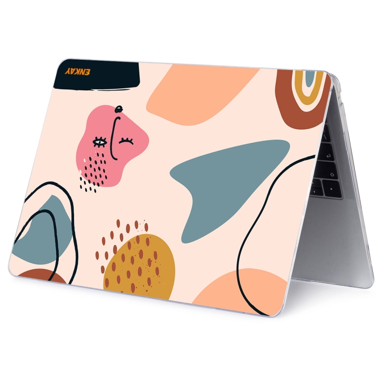 ENKAY Hat-Prince Geometry Pattern Laotop Protective Crystal Case for MacBook Pro 14.2 inch A2442 2021/A2779 2023(Geometry No.7) ENKAY Hat-Prince Geometry Pattern Laotop Protective Crystal Case for MacBook Pro 14.2 inch A2442 2021/A2779 2023(Geometry No.7)