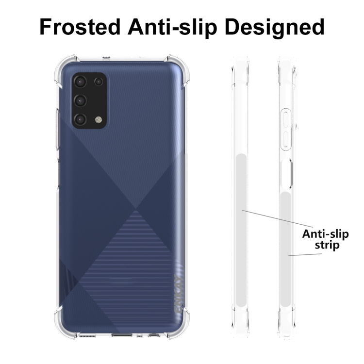 For Samsung Galaxy A03s 4G EU Version ENKAY Transparent TPU Shockproof Case For Samsung Galaxy A03s 4G EU Version ENKAY Transparent TPU Shockproof Case