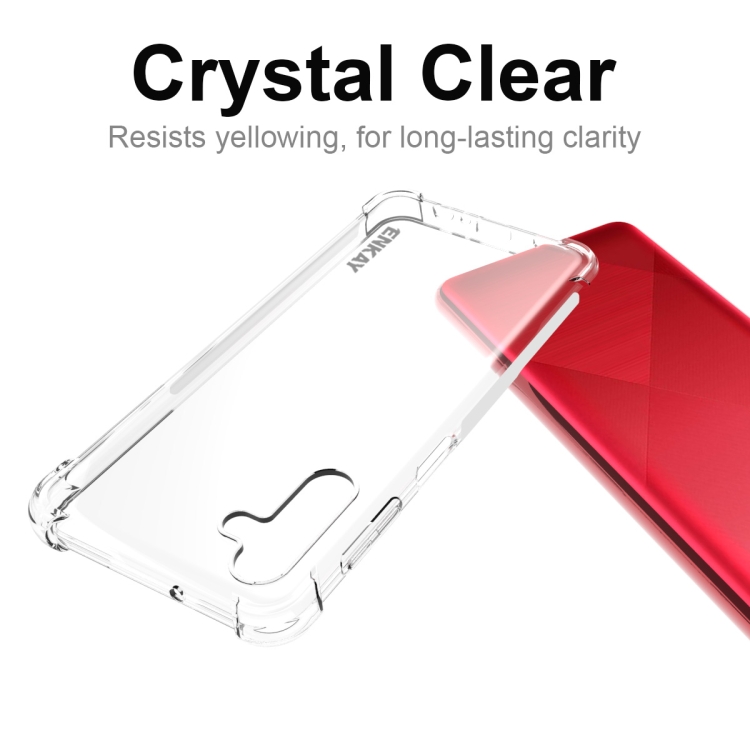 For Samsung Galaxy A13 5G ENKAY Transparent TPU Shockproof Case For Samsung Galaxy A13 5G ENKAY Transparent TPU Shockproof Case