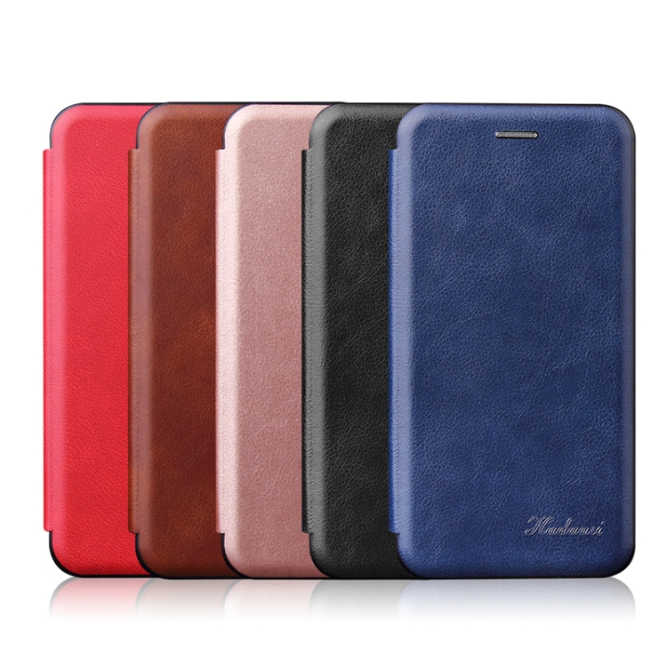 For Samsung Galaxy S22 5G  Retro Texture Magnetic Leather Case(Blue) - B1
