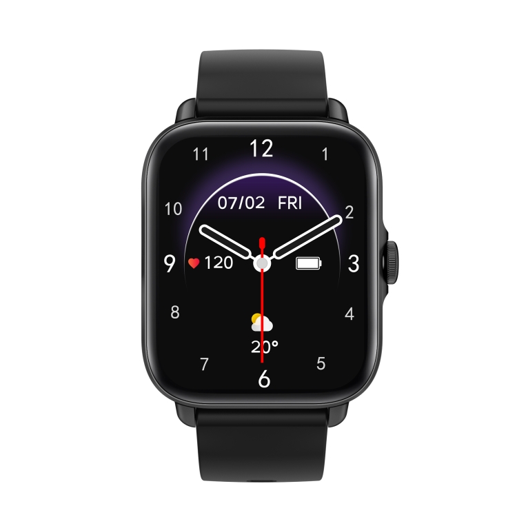 Y22 1.7inch IP67 Color Screen Smart Watch(Black) - 1