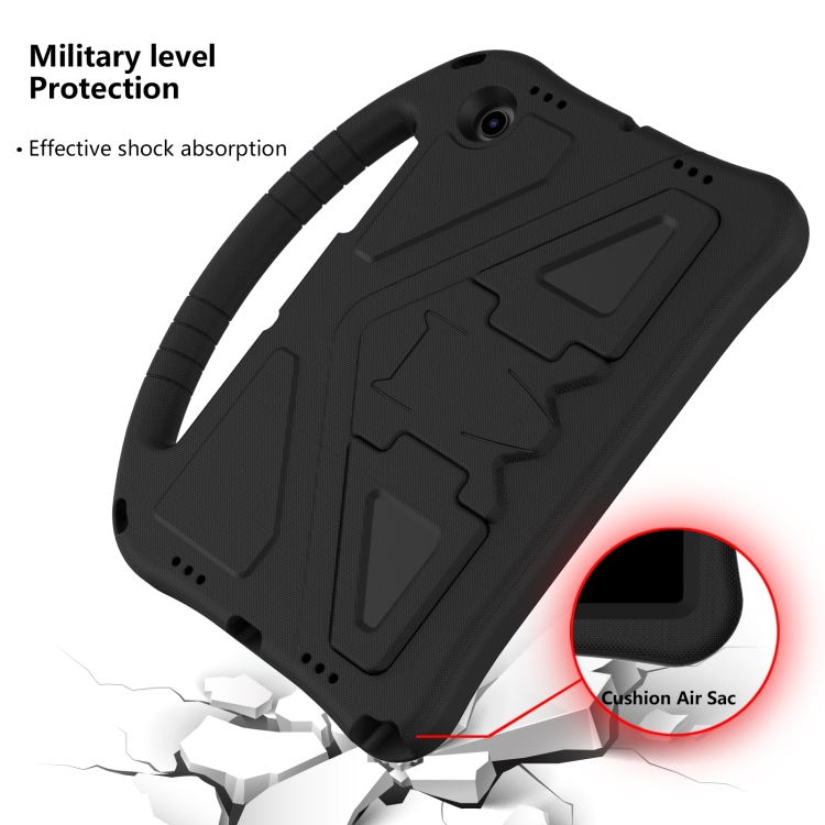 For Samsung Galaxy Tab A8 10.5 2021 X200 / X205 EVA Shockproof Tablet Case with Thumb Bracket(Black) - 4