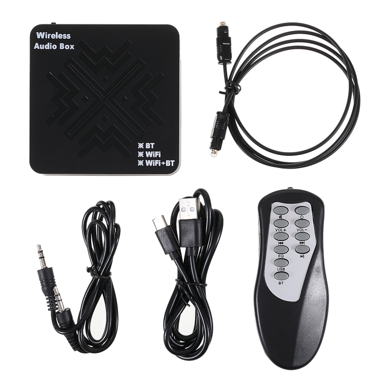 JEDX Q2 WiFi & Bluetooth 2 in 1 Digital Audio Adapter Smart Hi-Fi Audio Box JEDX Q2 WiFi & Bluetooth 2 in 1 Digital Audio Adapter Smart Hi-Fi Audio Box