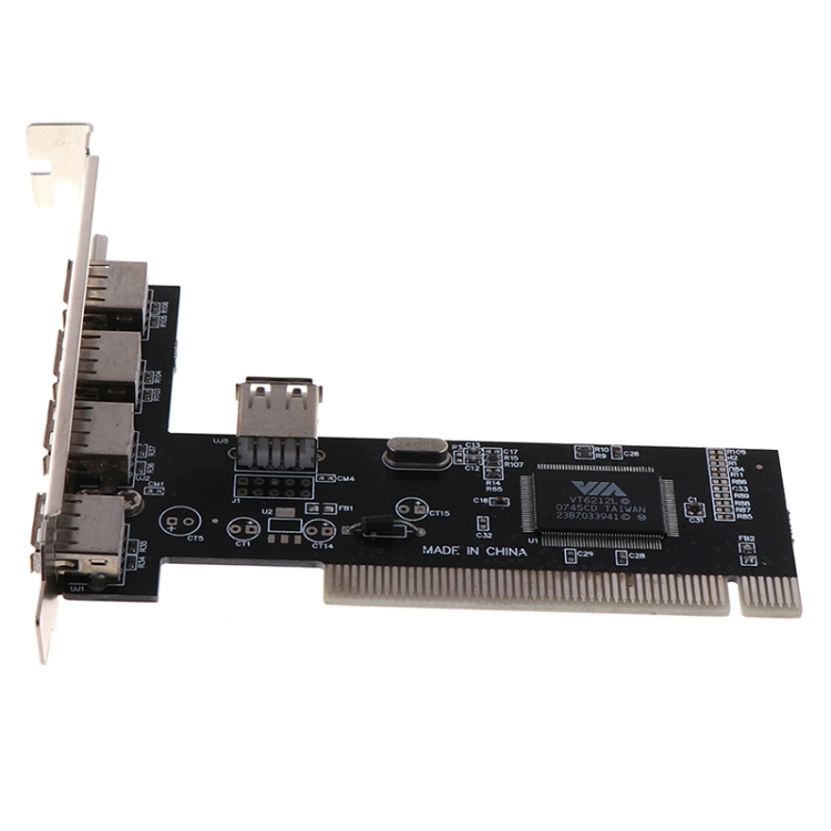 480Mbps High Speed USB 2.0 PCI HUB Controller Card Adapter - 2