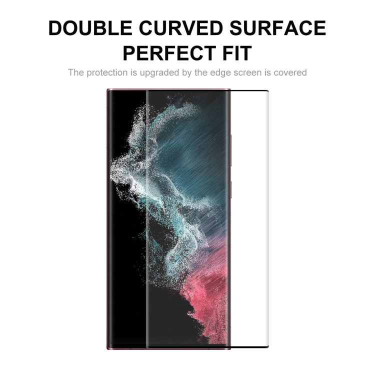 For Samsung Galaxy S22 Ultra ENKAY 3D Hot Bending Explosion-proof Full Tempered Glass Film For Samsung Galaxy S22 Ultra ENKAY 3D Hot Bending Explosion-proof Full Tempered Glass Film