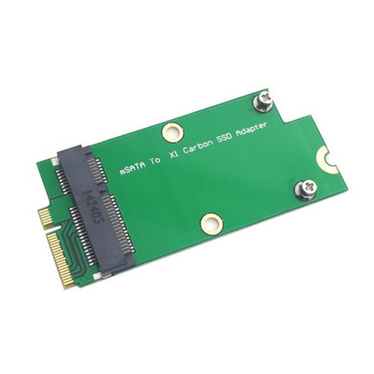 Mini PCI-E MSATA SSD Add PCBA Cards for Lenovo X1 Ultrabook Carbon SSD - 2