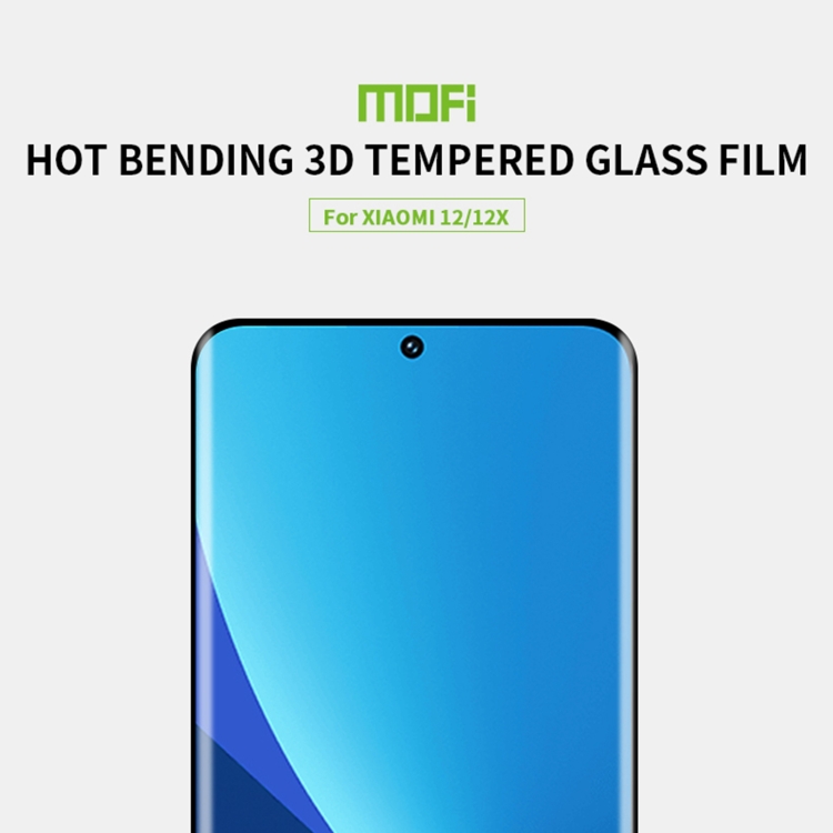Para Xiaomi 13T / 13T Pro MOFI 9H 3D Película de vidrio templado