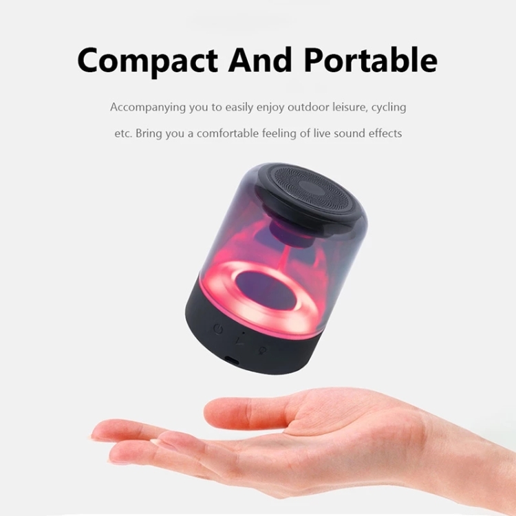 JY03 TWS Portable Stereo Wireless Bluetooth Speaker with RGB Light
