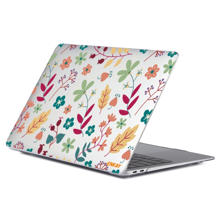 ENKAY Flower Series Pattern Laotop Protective Crystal Case For MacBook Pro 14.2 inch A2442 (2021)(Spring) ENKAY Flower Series Pattern Laotop Protective Crystal Case For MacBook Pro 14.2 inch A2442 (2021)(Spring)