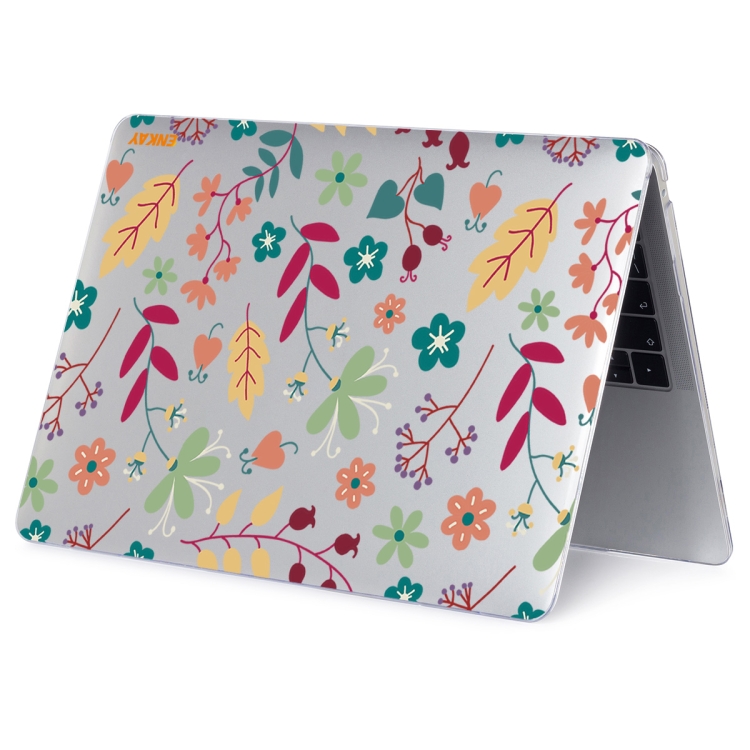 ENKAY Flower Series Pattern Laotop Protective Crystal Case For MacBook Pro 14.2 inch A2442 (2021)(Spring) ENKAY Flower Series Pattern Laotop Protective Crystal Case For MacBook Pro 14.2 inch A2442 (2021)(Spring)