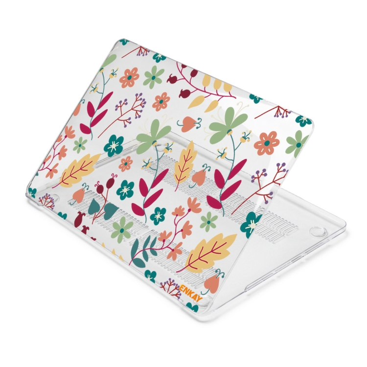 ENKAY Flower Series Pattern Laotop Protective Crystal Case For MacBook Pro 14.2 inch A2442 (2021)(Spring) ENKAY Flower Series Pattern Laotop Protective Crystal Case For MacBook Pro 14.2 inch A2442 (2021)(Spring)