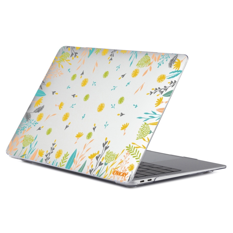 ENKAY Flower Series Pattern Laotop Protective Crystal Case for MacBook Pro 16 inch A2141(Dandelion) ENKAY Flower Series Pattern Laotop Protective Crystal Case for MacBook Pro 16 inch A2141(Dandelion)